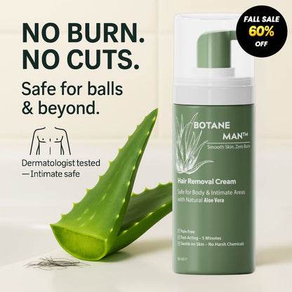 Hair Removal Cream | Thick & Curly Hair