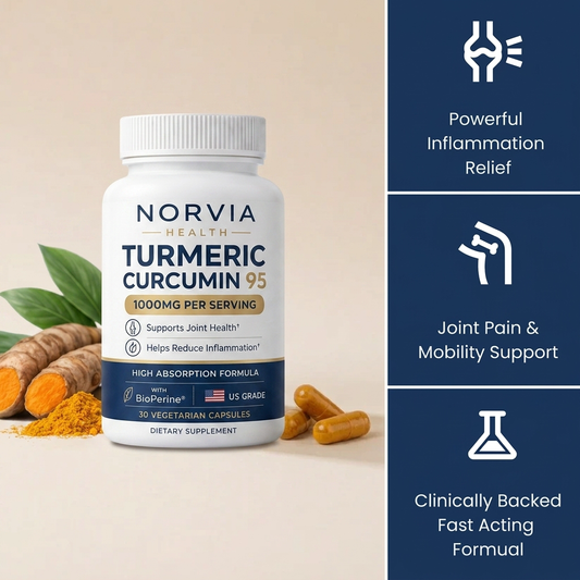 Norvia Health - Curcumine de Curcuma 95
